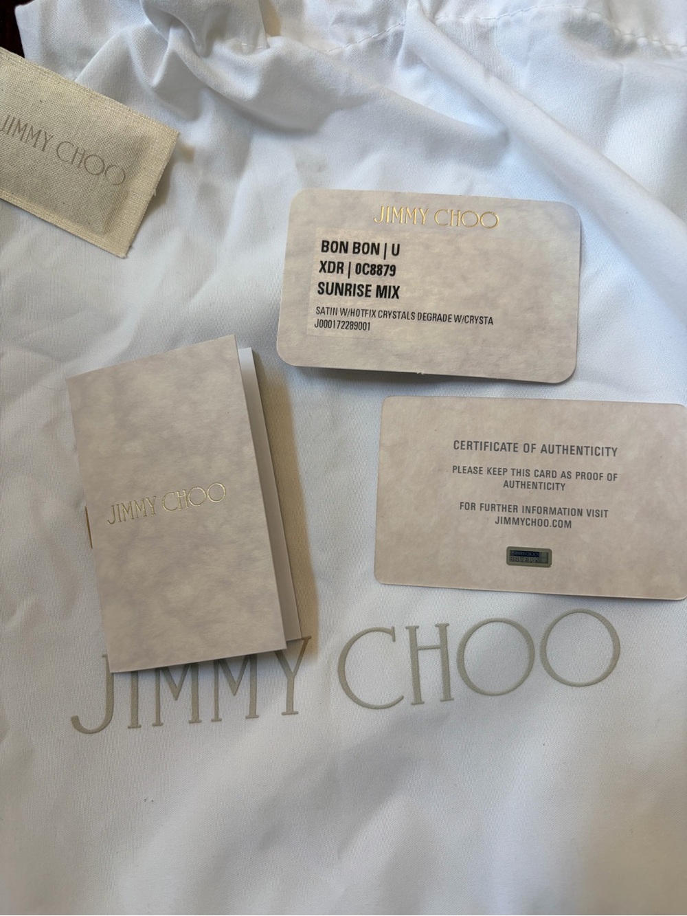Jimmy Choo bon bon ombre Crystals bag - Picture 11 of 17